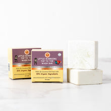 Load image into Gallery viewer, LITTLE WARRIORS TOP TO TOE WASH BAR( coconut & palm oil free)