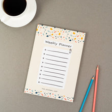 Load image into Gallery viewer, UPCYCLED Weekly Planner Pad