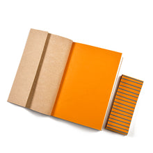 Load image into Gallery viewer, Handmade Lemongrass Paper A5 Journal