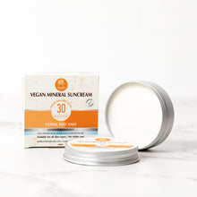 Load image into Gallery viewer, VEGAN MINERAL SUNCREAM SPF30