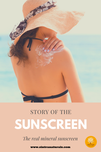 STORY OF MINERAL SUNSCREEN ( CORAL REEF SAFE)