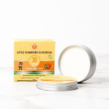 Load image into Gallery viewer, LITTLE WARRIORS MINERAL SUNCREAM SPF30 (Vegan &amp; Suitable from Birth)
